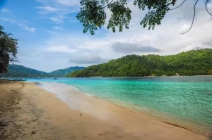 Tranquil Beaches in Singkawang Offering Stunning Natural Views for a Relaxing Getaway