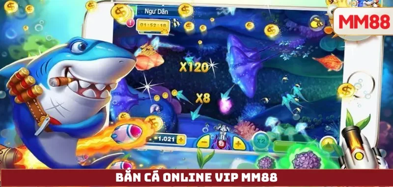 Bắn Cá Online VIP – Trải Nghiệm Đẳng Cấp Rồng Vàng & Hải Vương Tại MM88 3 Bắn Cá Online VIP MM88