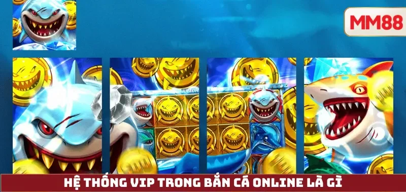 Bắn Cá Online VIP – Trải Nghiệm Đẳng Cấp Rồng Vàng & Hải Vương Tại MM88 3 Hệ Thống VIP Trong Bắn Cá Online Là Gì